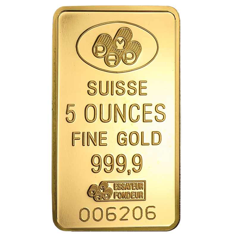 Image pour Lingot d’or de 5 oz, Fortuna de PAMP Suisse (avec certificat de titrage) à partir de Métaux précieux TD